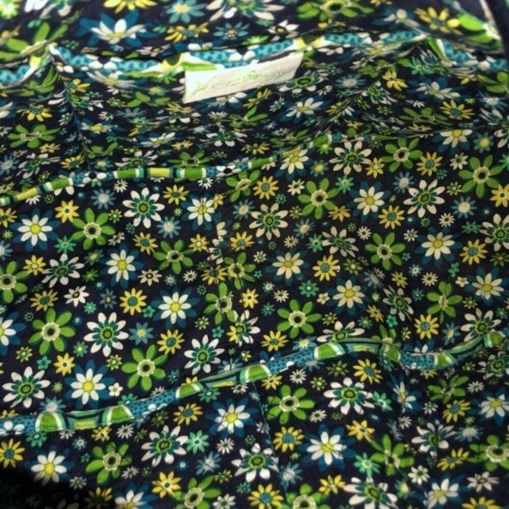 Vera Bradley Daisy Daisy Tote Bag Handbag - Picture 7 of 7